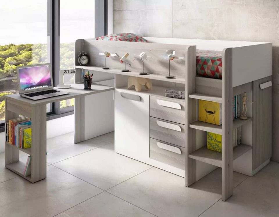 Lit Combin Avec Bureau La Nouvelle Tendance Pour Enfant