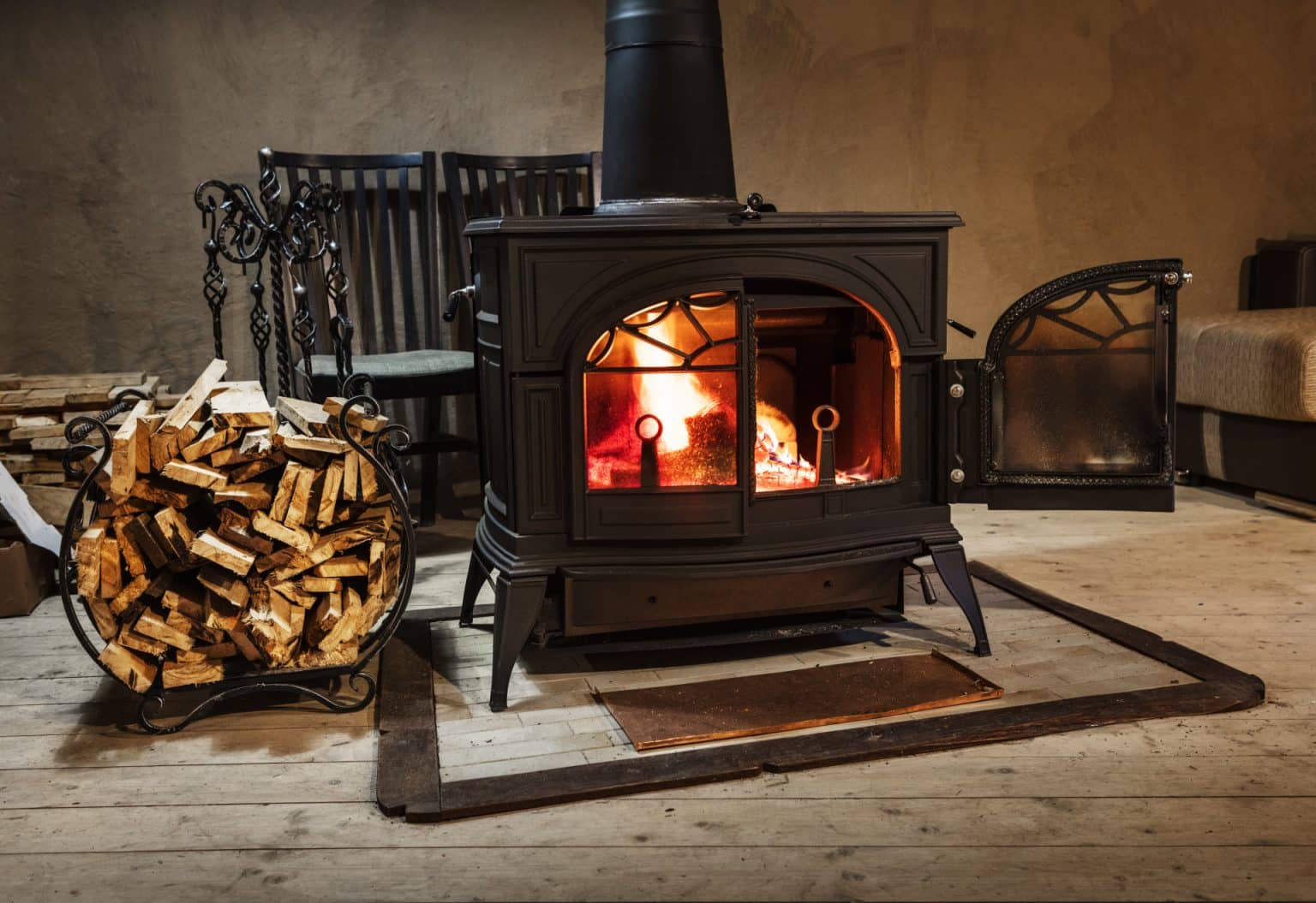 Poêle à bois sans conduit une solution de chauffage écologique et — free download