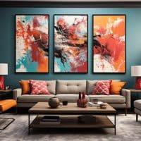 Créer une décoration murale unique avec des cadres sur un mur