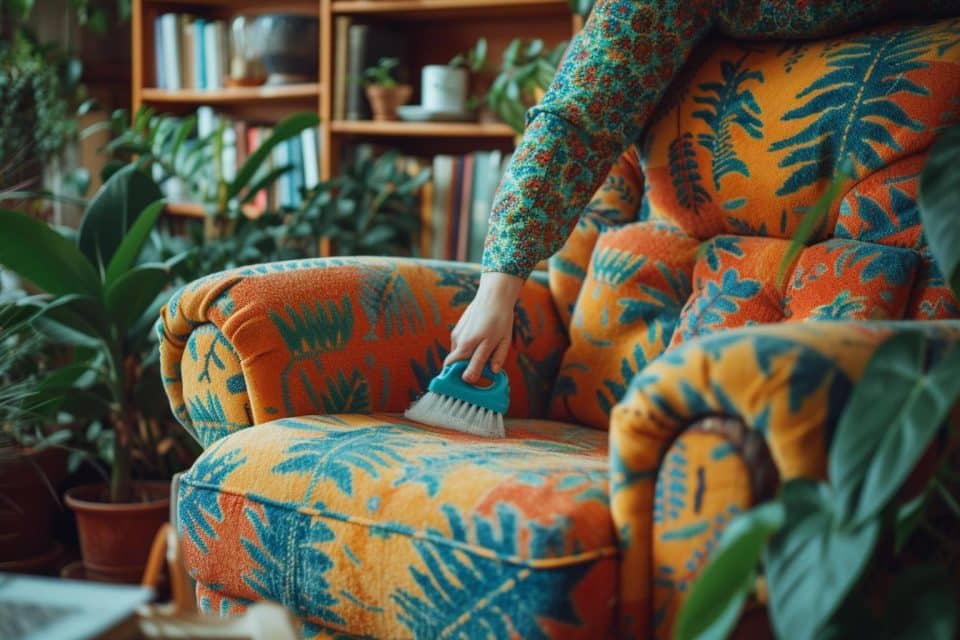 Comment nettoyer votre fauteuil en tissu ? Astuces efficaces