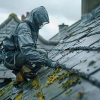 Appliquer un anti-mousse toiture : délai essentiel avant la pluie expliqué