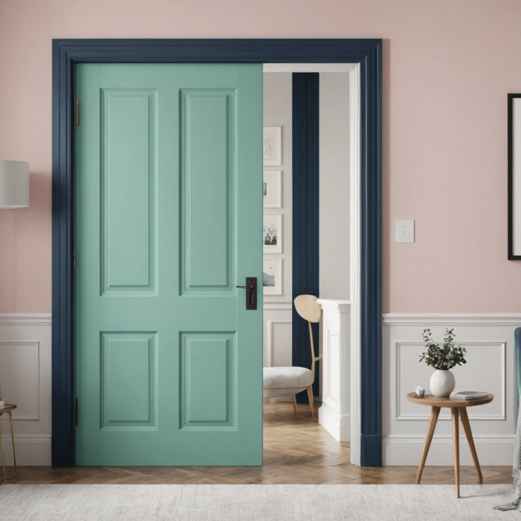Jouez avec les Couleurs : Transformez Votre Porte Intérieure en Œuvre ...