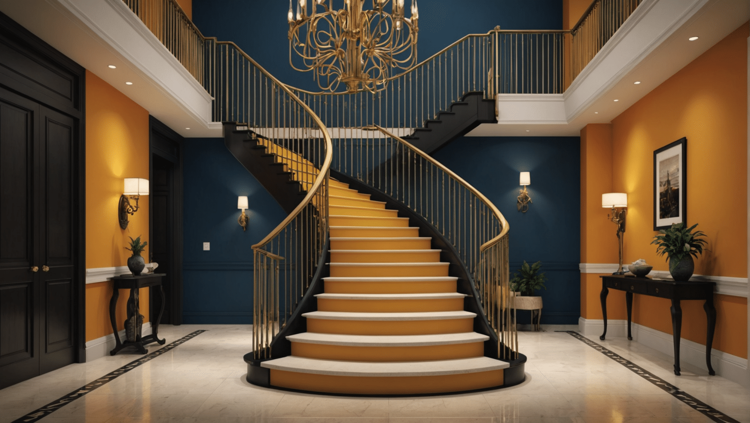Cage d'Escalier : Trouvez la Couleur Parfaite pour Sublimer Votre Espace