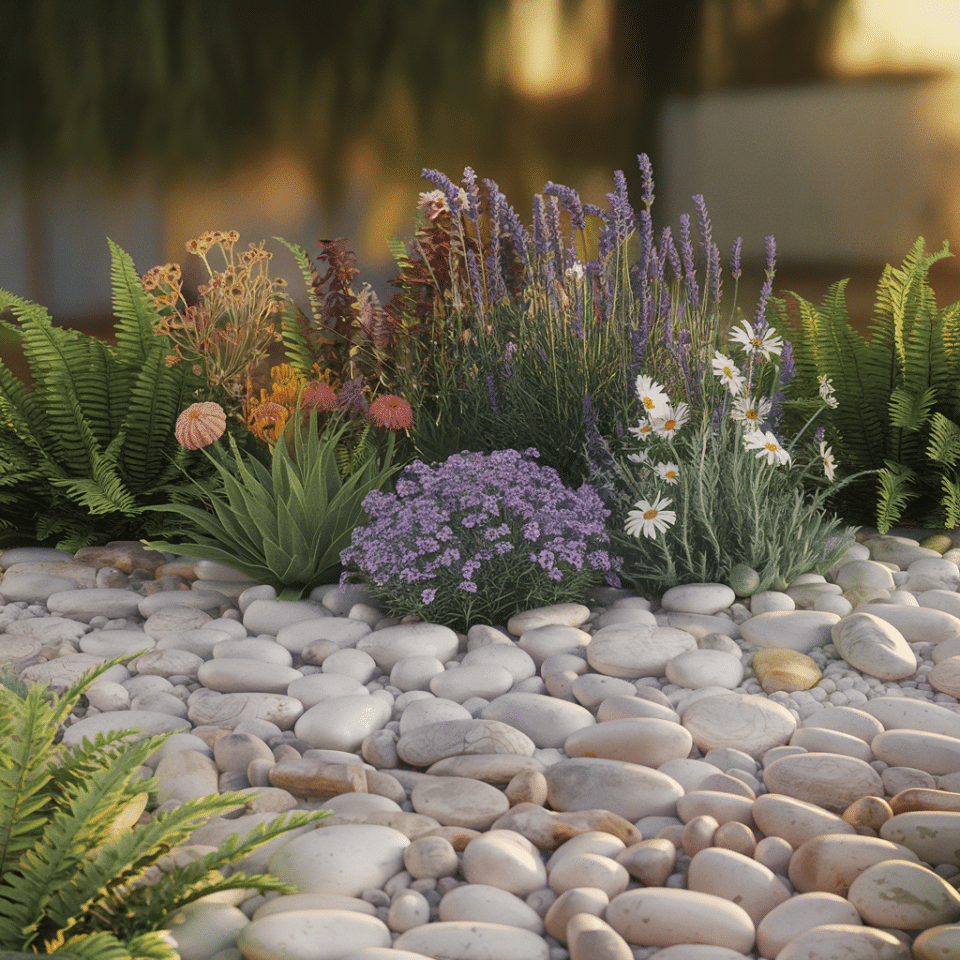 Transformez votre jardin : 10 idées déco originales avec des galets
