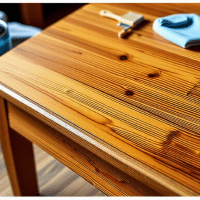 Taches d&rsquo;eau sur bois : mon astuce pour restaurer mes meubles