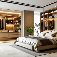 Chambre, dressing, salle de bain : comment j&rsquo;ai aménagé cet espace multifonction