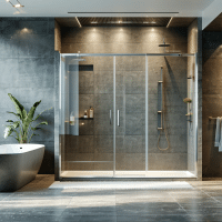 Découvrez les avantages des portes pivotantes de douche pour un design élégant et pratique