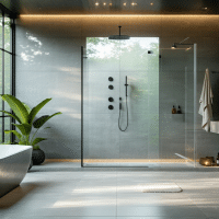 Comment intégrer une fenêtre dans une douche pour une touche d&rsquo;élégance et de luminosité ?