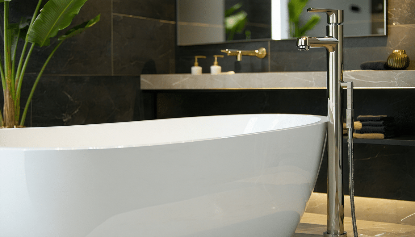 trouvez le robinet parfait pour transformer votre baignoire îlot en un espace chic et raffiné. explorez notre sélection de robinets au design moderne qui allient fonctionnalité et esthétique, et donnez une touche d'élégance à votre salle de bain.