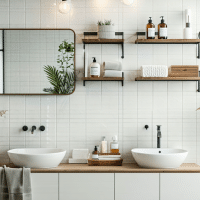 Comment transformer votre mur de salle de bain en une œuvre d&rsquo;art fonctionnelle ?