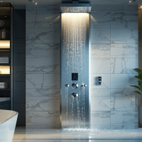 Découvrez la colonne de douche Grohe thermostatique : l&rsquo;alliance parfaite de confort et style