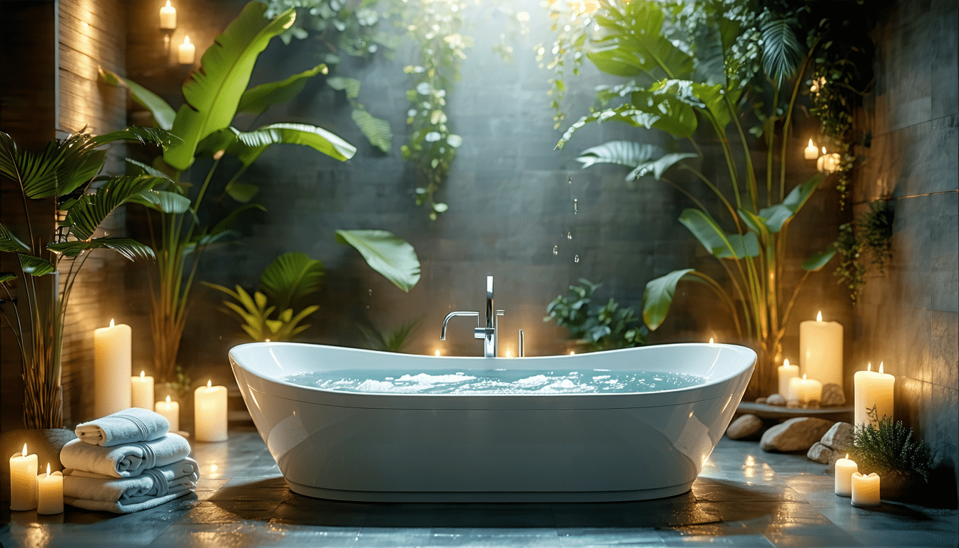 plongez dans le luxe avec notre baignoire 2 places balnéo, conçue pour offrir un moment de détente ultime à deux. profitez d'une expérience relaxante grâce à ses nombreux jets apaisants et son design élégant, idéale pour transformer votre salle de bain en un véritable spa.