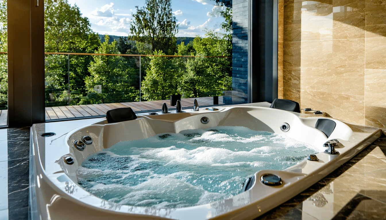 plongez dans un univers de relaxation avec notre baignoire 2 places balnéo, conçue pour offrir des moments de bien-être inoubliables. évadez-vous du quotidien et profitez d'une expérience apaisante à deux.