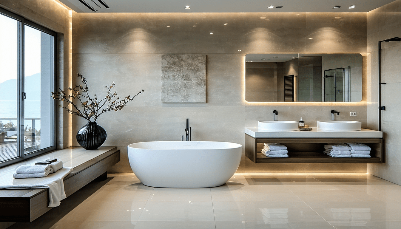 découvrez comment concevoir un plan de salle de bain à la fois stylé et fonctionnel grâce à nos astuces pratiques. transformez votre espace en un lieu design tout en maximisant l'efficacité. ne manquez pas nos conseils pour une salle de bain qui allie esthétisme et praticité !