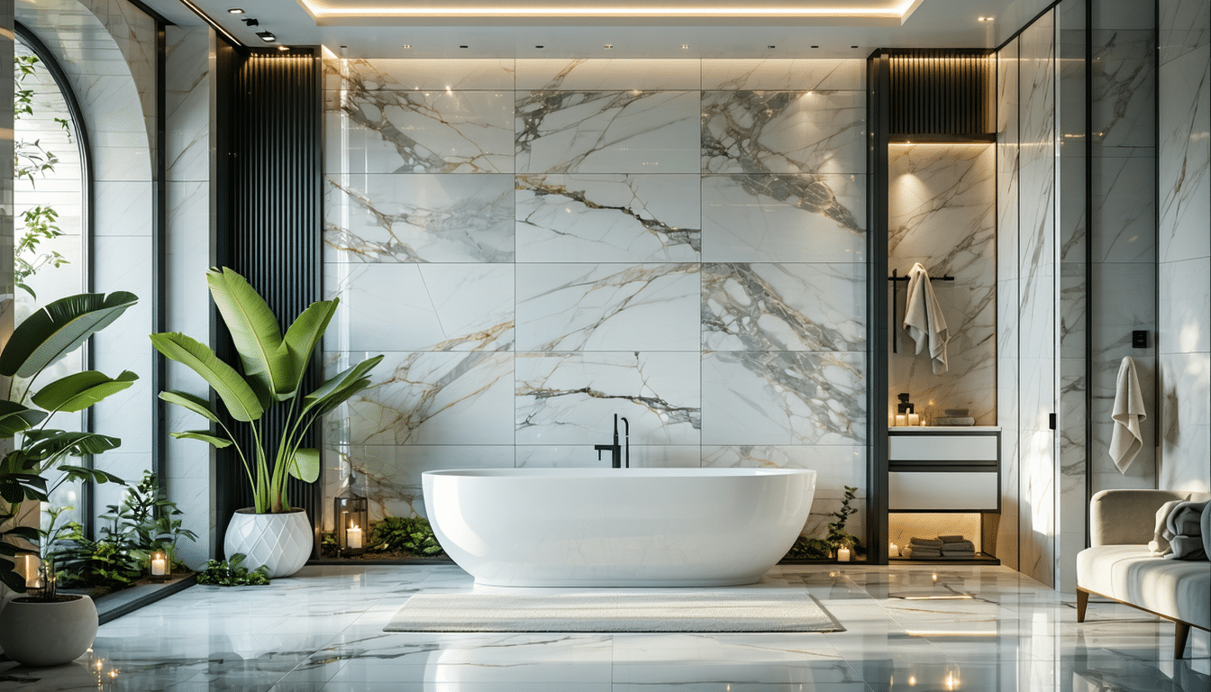 explorez les dernières tendances en matière de carrelage mural pour transformer votre salle de bain en un espace moderne et élégant. inspirez-vous de nos conseils et idées pour sublimer votre intérieur et créer une ambiance harmonieuse.