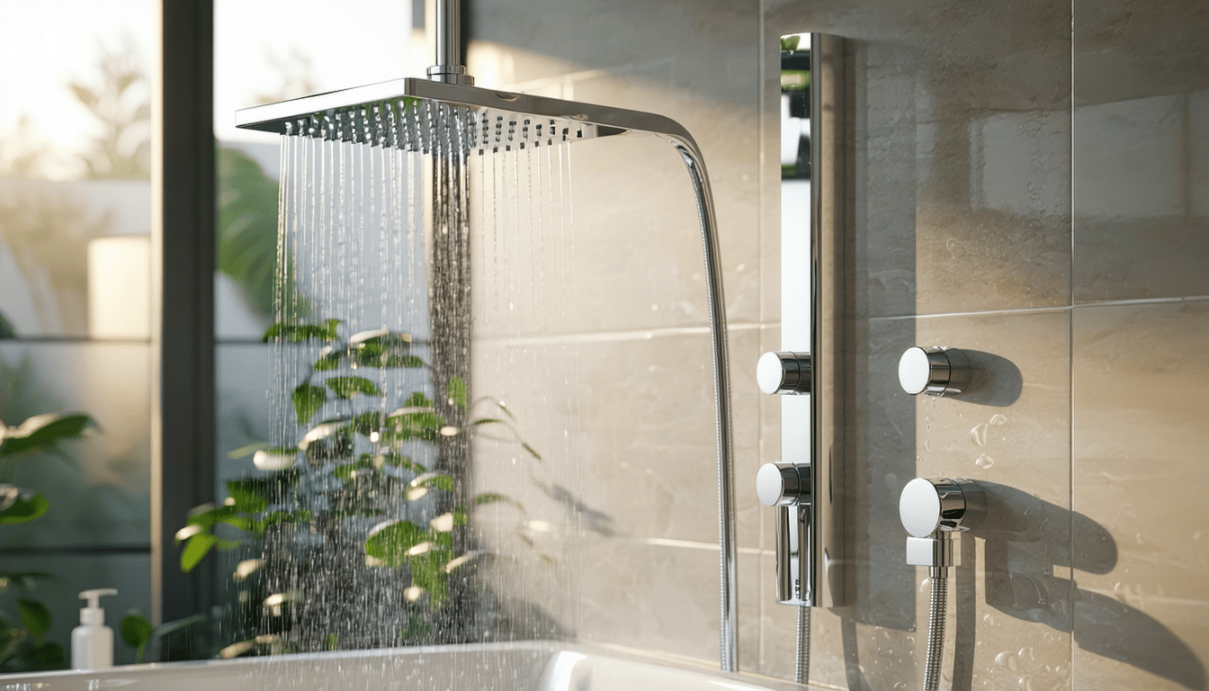 découvrez le mitigeur thermostatique hansgrohe, la solution idéale pour une douche parfaite et confortable. profitez d'une régulation précise de la température et d'un design moderne qui transformera votre expérience de douche au quotidien.