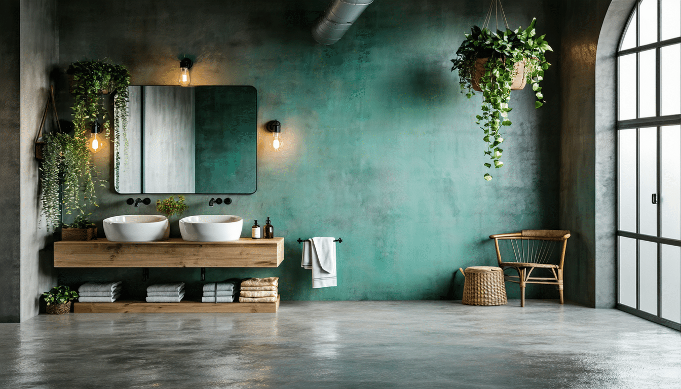 découvrez nos conseils pour transformer votre salle de bain en un espace industriel chic et pratique. apprenez à allier design moderne et fonctionnalité avec des matériaux de qualité et des astuces déco.