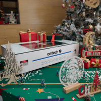 Décorations de Nouvel An gravées au laser à faire soi-même pour une maison rafraîchie