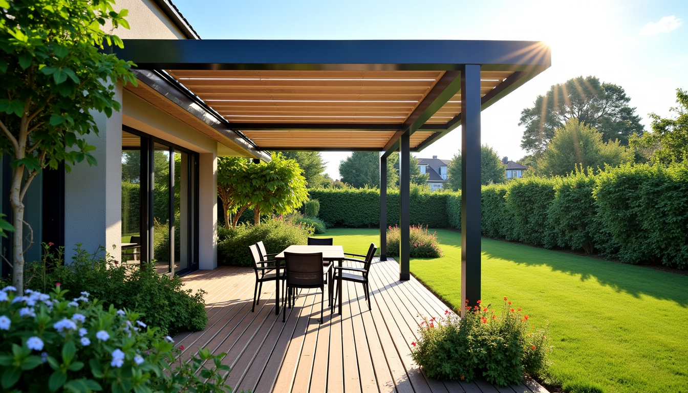 5 astuces efficaces pour protéger votre pergola de la chaleur estivale — investir dans une pergola bioclimatique, c'est choisir une