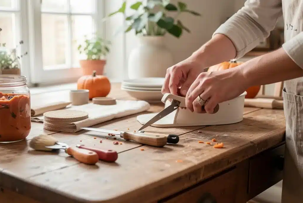 Le matériel de base pour une déco Halloween à faire soi-même