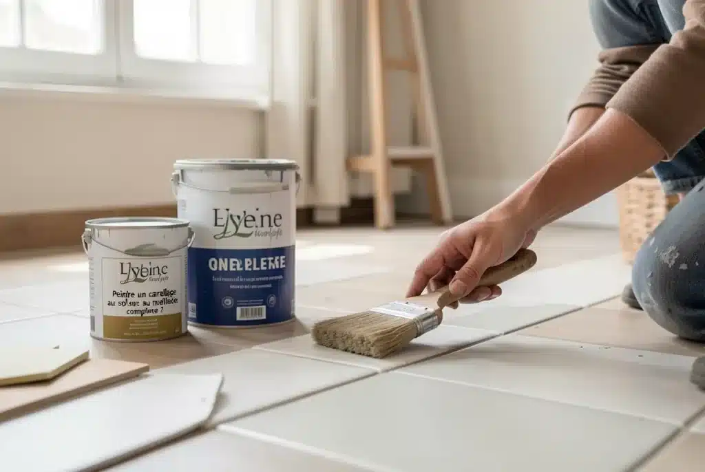 Quelle peinture pour peindre du carrelage ?