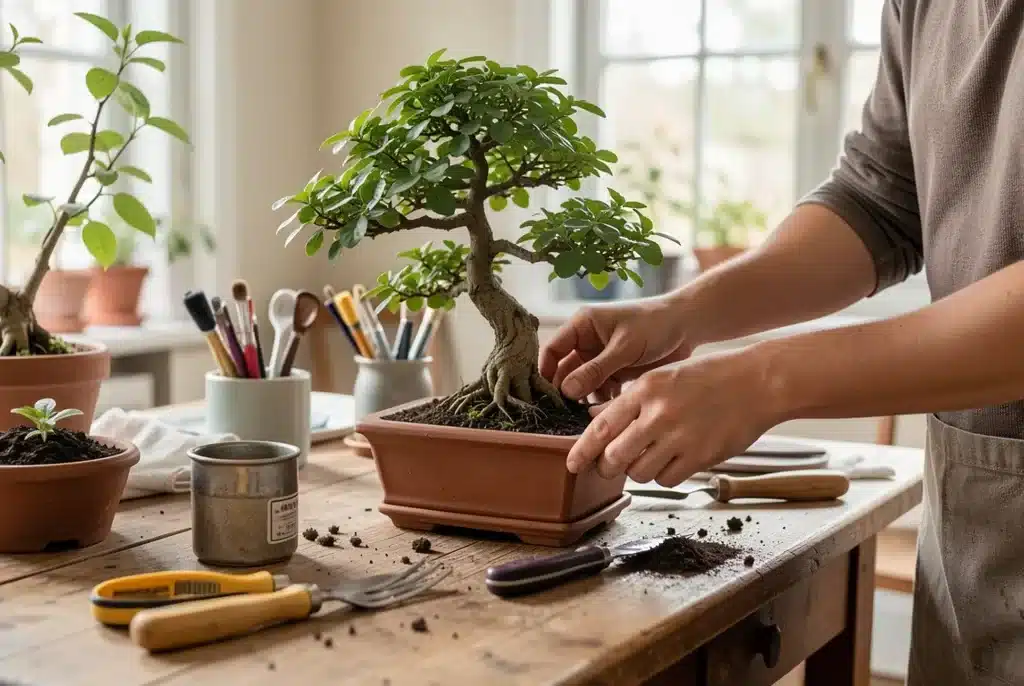 Comment entretenir un bonsaï d'intérieur