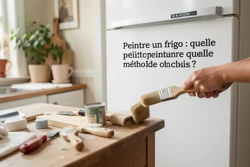 Quelle peinture pour repeindre un frigo ?