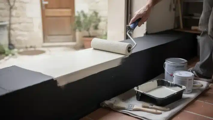 Peindre du goudron : peinture adaptée et méthode pas à pas