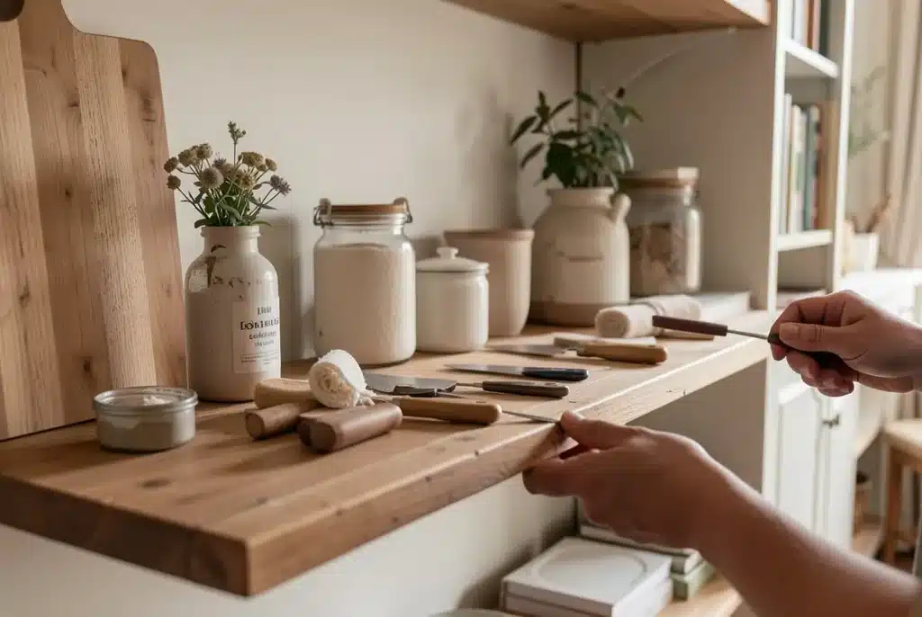 Idées déco pour une étagère de salon